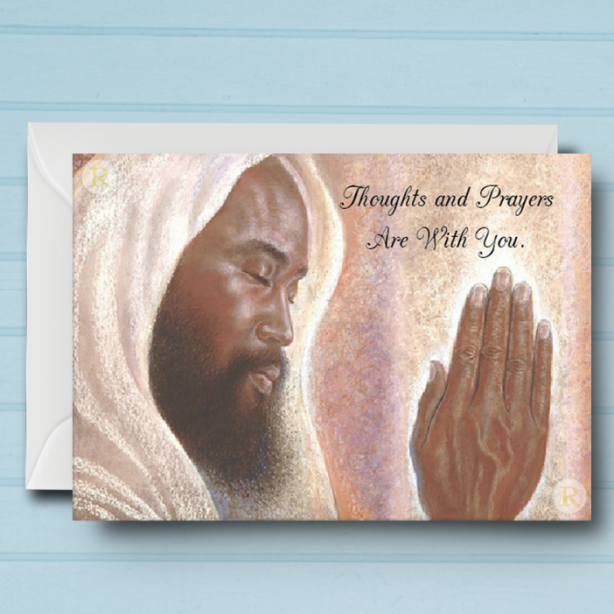 Black  Sympathy Card B
